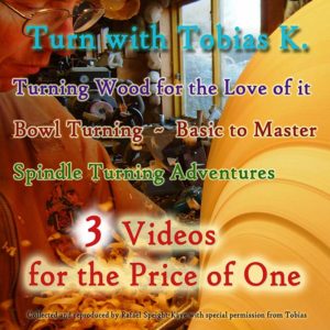 DVD ROM, Woodturning skills - Turning with Tobias K