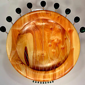 Heart Bowl, 9strings, in Birch