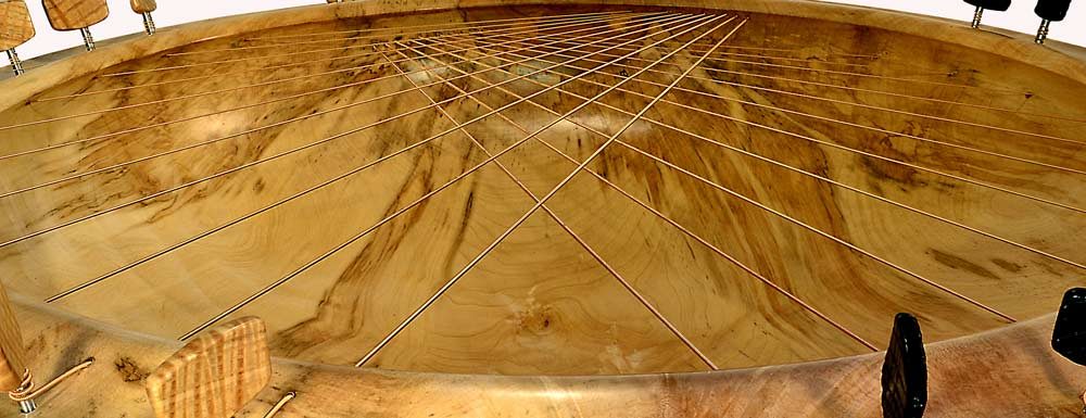 Large Bridging Bowl in Sycamore