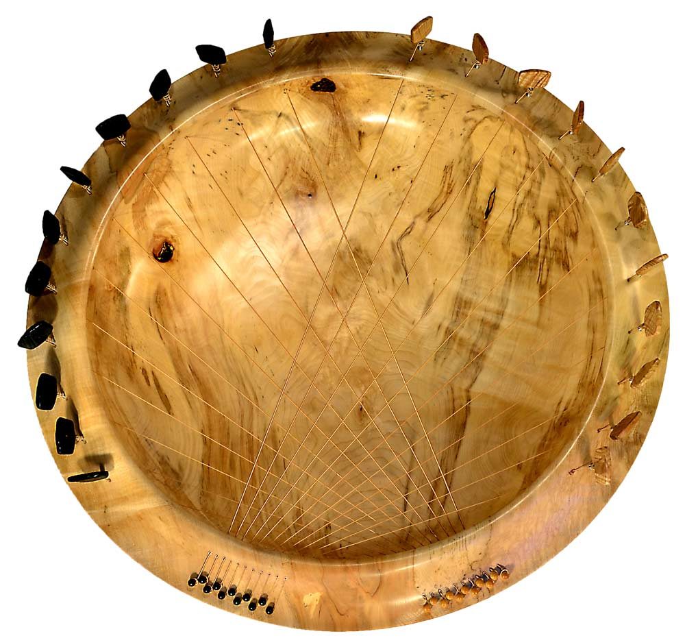 Large Bridging Bowl in Sycamore - Image 7