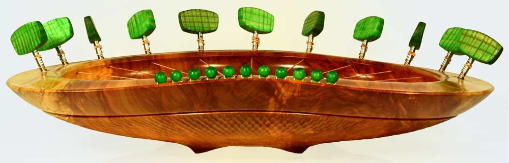 Lyre Bowl in Birch - Image 2