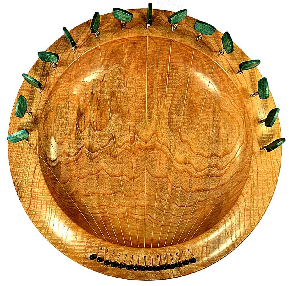 Lyre Bowl in Ash - 15string